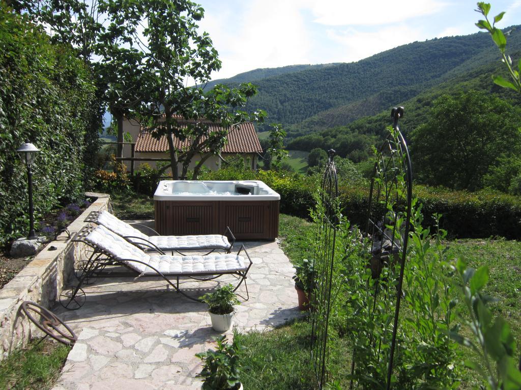 Agriturismo Campagna In Compagnia Vallo di Nera Eksteriør billede