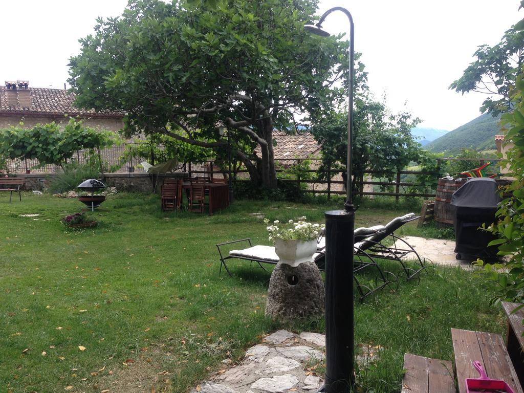 Agriturismo Campagna In Compagnia Vallo di Nera Eksteriør billede