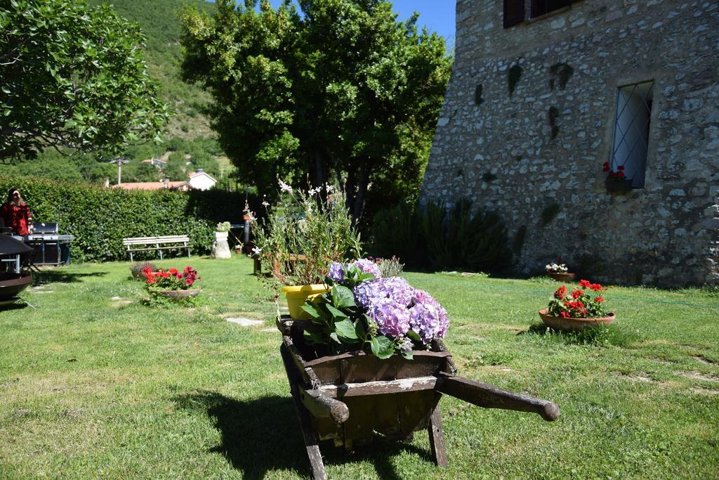 Agriturismo Campagna In Compagnia Vallo di Nera Eksteriør billede