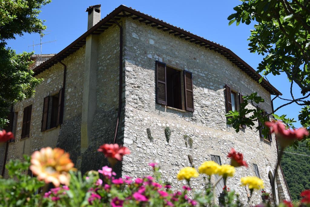 Agriturismo Campagna In Compagnia Vallo di Nera Eksteriør billede