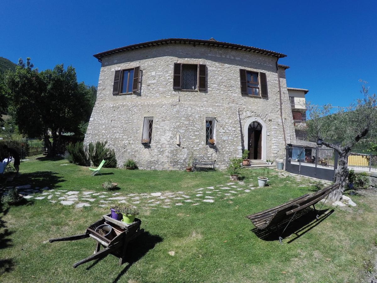 Agriturismo Campagna In Compagnia Vallo di Nera Eksteriør billede